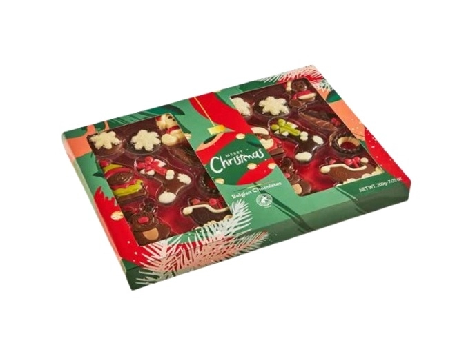 Figurine Ciocolata Belgiana \'\'Happy Holiday\'\' ICKX 220g